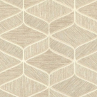 Tapet geometric cu nuante de maro  crem si auriu  Delen  cod Z63031