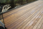 Podele terasa (decking)  frasin thermo  neted  1000-2800x100x21mm