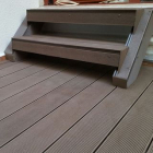 Pardoseala exterior compozit (deck WPC) culoare cafeniu  D-CWPC 2900x150x25 mm
