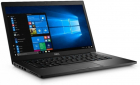 Laptop DELL, LATITUDE 7480,  Intel Core i7-6600U, 2.60 GHz, HDD: 256 GB, RAM: 8 GB, video: Intel HD Graphics 520, webcam