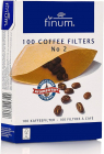 Filtre pentru cafea, marimea 2, 100 buc, Finum