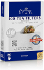 Filtre pentru ceai, marimea M, albe, 100 buc, Finum