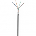 Cablu TECHly F/UTP Hank Cat.5E CCA 305m Solid Exterior Negru ITP8-RIS-0305LO