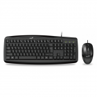 Kit Tastatura si Mouse Genius KM-200 (Negru)