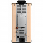 Pachet Termosemineu centrala pe peleti Fornello SERENA 25kw culoare Ivory complet echipat cu kit evacuare 2.5 ml Termostat Radio Comanda Computherm Q3 RF Aspirator Cenusa suprafata incalzita pana la 150 mp 22 Podea Ivory