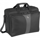 Geanta laptop Wenger Legacy 17, Negru/Gri
