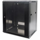 Cabinet 19  fixare pe perete, Flatpack, Intellinet15U, Black, 770 (h) x 570 (w) x 600 (d) mm 711951