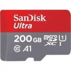 Sandisk Ultra Android Microsdxc 200 Gb 100mb/S A1 Cl.10 Uhs-I + Adapter