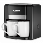 Cafetiera DUO Techwood TCA-206, 0.6L, 2 cani ceramice