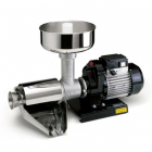 Masina electrica de presat rosii Reber 9000 N n.5, Motor prin inductie de 600W, Functionare continua, Productie 150~350kg/h, Comutare inainte/inapoi, Corp din fonta tratata, Filt