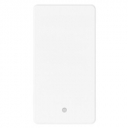 Intrerupator cu LED Gewiss System Pura GWC20572, 16AX, Iluminat cu LED Alb 230V C.A., 1 Modul, Alb Lucios