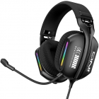 Casti Gaming cu Fir X12 USB / 3.5MM Negru