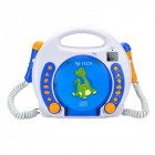 Karaoke copii Bobby Joey X4-TECH Bleu  Control separat al volumului  Display LCD  2 Microfoane  Difuzor Stereo