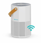 Purificator de aer AlecoAir P25 ROUBIQ White  Wi-Fi  Lampa UV-C  Filtru True HEPA si Carbune Activ  Ionizare  PM 2.5