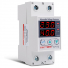 Releu monofazic digital de protectie tensiune,Sinotimer, 1-40A, ecran dublu digital LED, SVP-916-40A