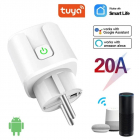 Priza inteligenta Rovo CZ04 WiFi, 20A, Monitorizare energie, Alexa, Google Assistant / 0048544088177