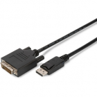 ASSMANN Displayport 1.1a Adapter Cable DP M(plug)/DVI-D (24+1) M(plug) 2m black