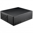 Carcasa SST-ML11B Milo Slim HTPC Micro-ATX Negru
