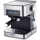 Espressor Manual CR 4410 Rezervor Apa 1.6L Presiune 15 Bari Spumare Manuala a Laptelui Putere 850W Argintiu