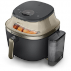 Friteuza cu Aer Cald NA543/00 Capacitate 7.2L 12 Programe Automate Functie Gatire la Abur Putere 2000W Negru
