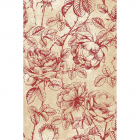 Covor lana Rhode Dark Red