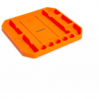 Tava din Cauciuc pentru Unelte cu Compartimente si Rigla 26 x 23.5 x 2.5cm Portocaliu