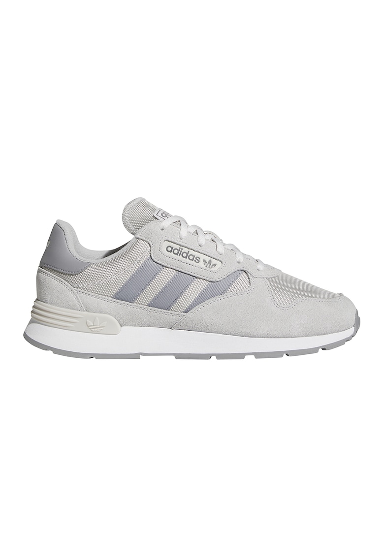 Pantofi sport Treziod 2 cu garnituri din piele intoarsa - Gri/Gri deschis