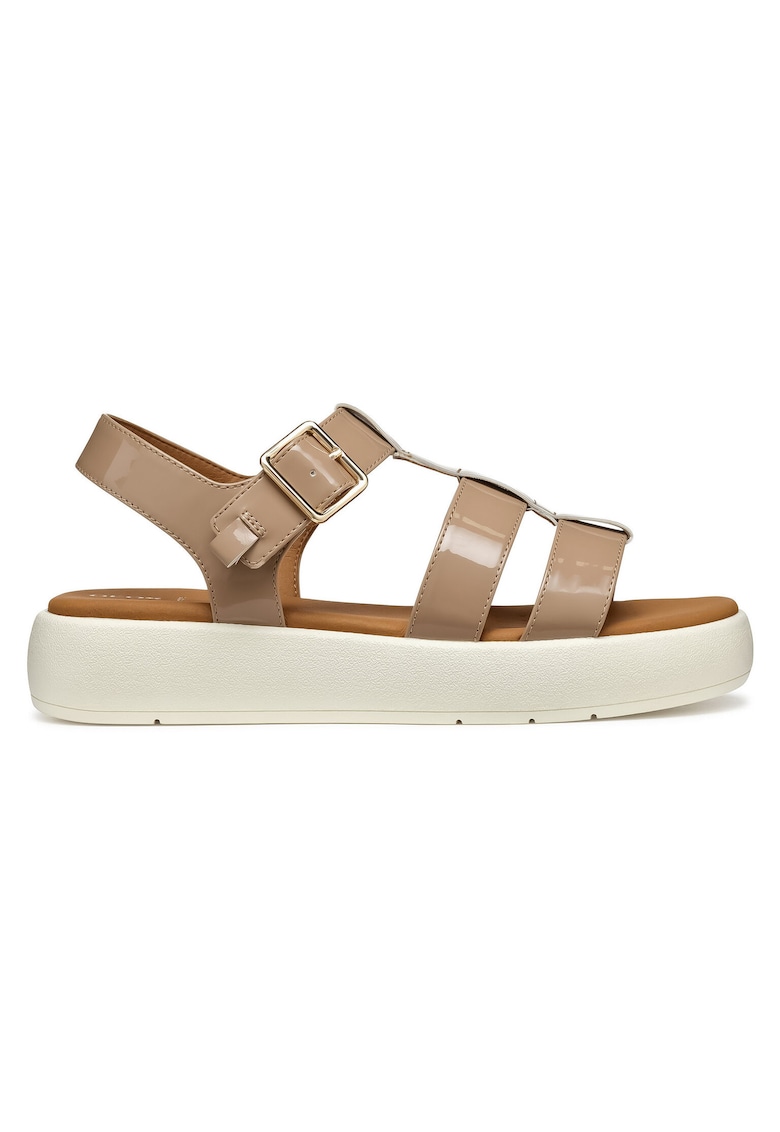 Sandale dama - D550NB-000HH - Piele ecologica - 41 EU - Maro