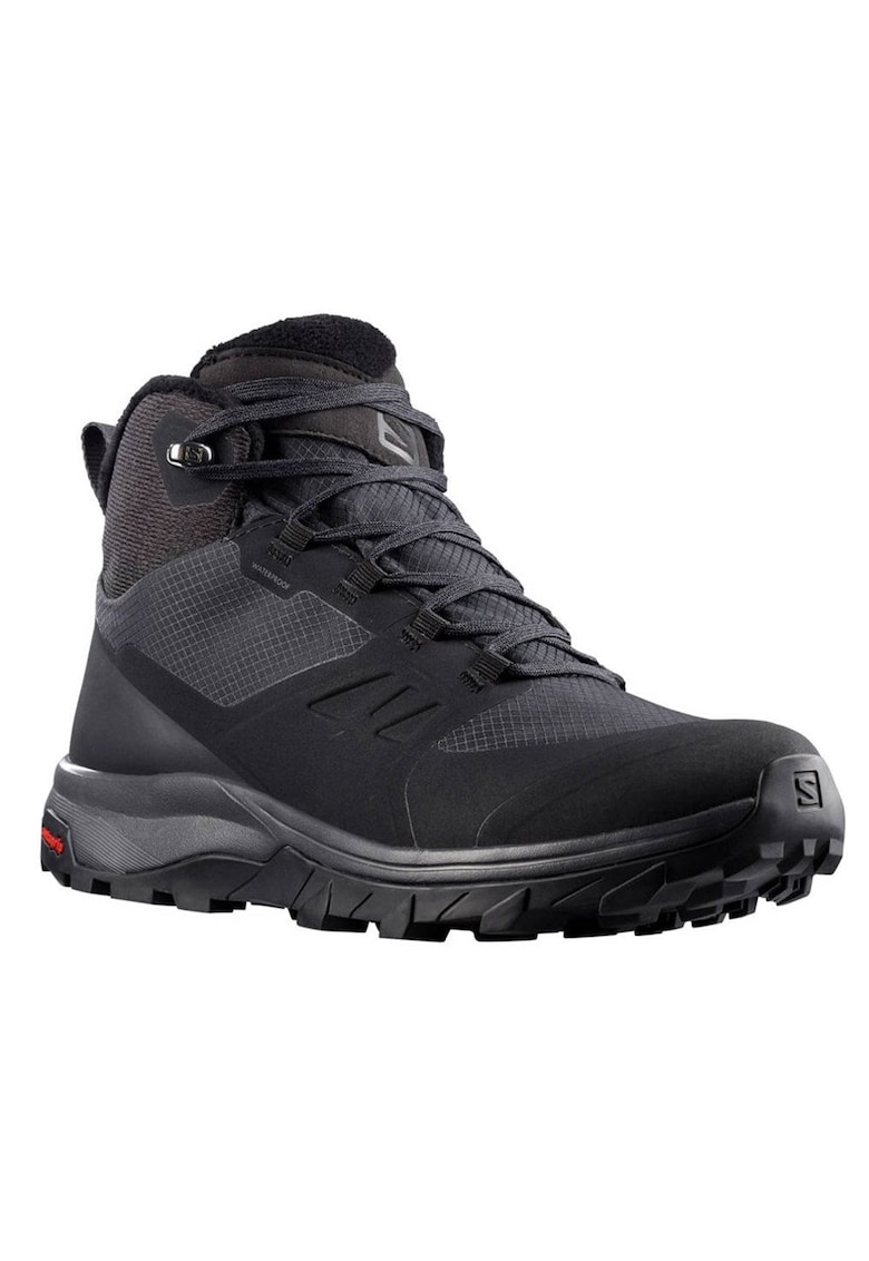 Ghete dama Outsnap Cswp - negru - material sintetic - design sportiv