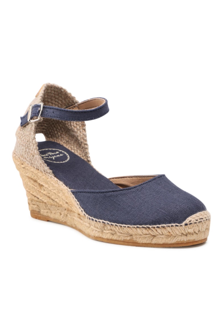 Espadrile dama - 300193525 - Albastru - Textil -