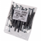 Diblu rapid Y cu surub, 8 x 60 mm, 25 buc/punga