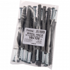 Diblu rapid Y cu surub, 10 x 120 mm, 20 buc/punga
