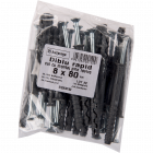 Diblu rapid Y cu surub, 8 x 80 mm, 25 buc/punga