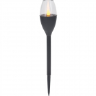 Lampa solara cu LED, de gradina, 1xLED, lumina calda,  37 cm