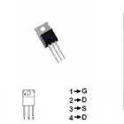 TRANZISTOR MOSFET CANAL N  600V 6.2A 125W