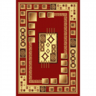 Covor clasic Gold 364/22, polipropilena BCF, rosu-bej, 60 x 110 cm