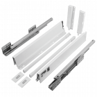 Sistem sertar Teko Clasic, alb, 40 kg, 450 mm