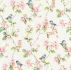 Tapet superlavabil  Rasch  model floral cu pasari  cod 970708
