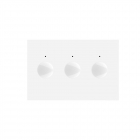 Modul intrerupator triplu cu touch Livolo standard Italian, Serie noua