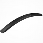 Maner din aluminiu AA667 160 mm, negru anodizat 
