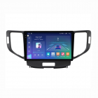 Navigatie dedicata cu Android Honda Accord VIII 2008 - 2012, 4GB RAM, Radio GPS Dual Zone, Display 2K QLED 9.5" Touchscreen, Internet Wi-Fi si slot SIM 4G, Bluetooth, MirrorLink, USB