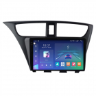Navigatie dedicata cu Android Honda Civic IX Hatchback 2011 - 2015, 4GB RAM, Radio GPS Dual Zone, Display 2K QLED 9.5" Touchscreen, Internet Wi-Fi si slot SIM 4G, Bluetooth, MirrorLink, USB