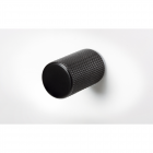 Buton Graf Vieffe, aluminiu, negru, diametru 17.5 mm