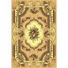 Covor clasic Gold 047/12, polipropilena BCF, bej-maro, 60 x 110 cm