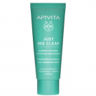 Crema matiafianta anti acnee Just Bee Clear Apivita, 40 ml