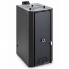 Centrala termica pe peleti Fornello Rossi B Black 25 kw pompa de circulatie vas expansiune tiraj fortat curatare facila a drumurilor de fum Ecodesign A+