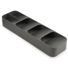 Organizator Tacamuri 39 x 11 x 5cm Gri Inchis