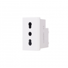 Modul Priza Simpla Ingusta LUXION, Standard Italian