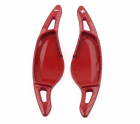 Set Extensii Padele Volan Schimbator Viteze, Compatibile cu BMW 3 Seria G20, 5 Seria G30, 6 Seria G32, 7 Seria G11, 8 Seria G14, X3 G01, X4 G02, X5 G05, X6 G06, X7 G07, M5 F90, 2017-2025 – Aspect Carbon Rosu