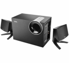 BOXE 2.1 EDIFIER, RMS: 28W (8Wx2 + 12W), telecomanda pe fir, black 'M1380' - 392148 (include timbru verde 1 leu)